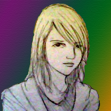 My art - i draw in 10 minutes with some manipulation of adobe photoshop