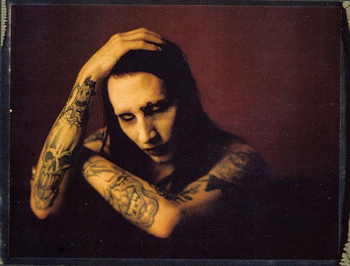 marilyn manson - great tattoo pic of marilyn manson