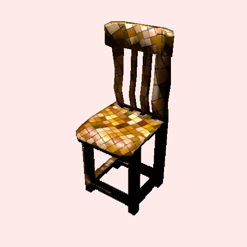Chair (Wings3d) - This is little hobby, modelling with Wings3d. I modeled a simply chair on my times of boredom