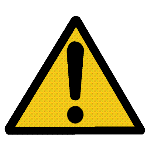 Warning Sign - We all have come across this sign. It is a universal code to be cautious about something. You will mostly find it in electronics good where there is a possibility of you being electrocuted or some delicate items which need utmost care......