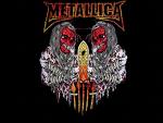 Metallica - Two skulls looking at each other. This is one of the coolest Metallica logo's I have every seen.