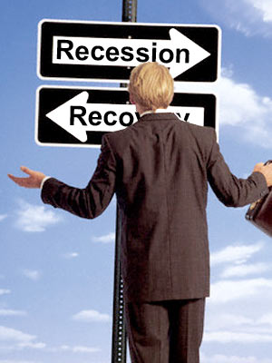 Economic Recession - Recession is a period of general economic decline; specifically, a decline in GDP for two or more consecutive quarters. When we are in recession we all want to recover from it but finding the ways of recovery is not at all easy.