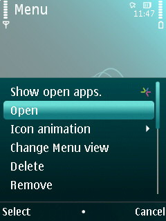 Icon animation - my screenshot