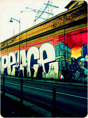 Peace Graffiti. - Art and Peace.