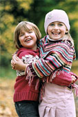 Best Friends - Best Friends sharing a hug