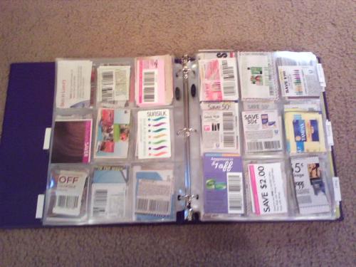Coupons - My coupon binder!