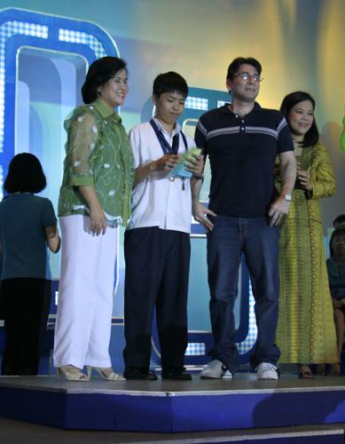 Recognition Day - This was taken during our son's recognition day last March 2009 where he received an Exemplary Academic Achievement Award for being #7 of the entire batch during the schoolyear.