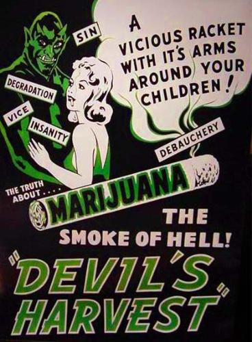 Devil&#039;s Harvest  - An Anti-Drug poster