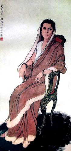 women - paint