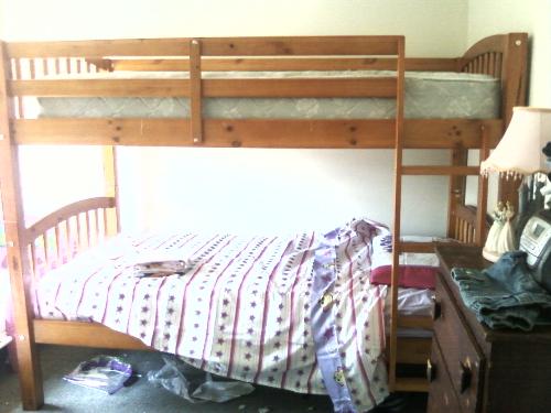 Bunk bed - my daughters bunk bed
