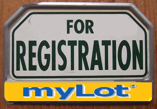 for registration car plate, mylot car plate - car plate with for registration text