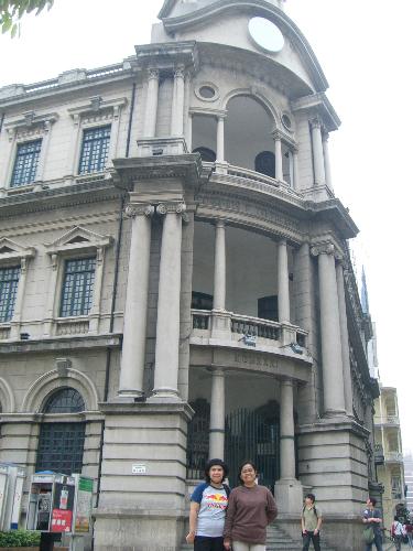 Macau - The bank of Macau in Senado do Largo