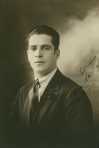 'Papa Basi' - image of papa basil probably around the time my grandparents met