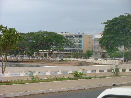 S.Tome - S. Tome and Principe - S. Tome is the maincity of Republic Democratic of S. Tome and Principe. This small country is located closely of Equator Line in occidental coast of Africa, Atlantic ocean.