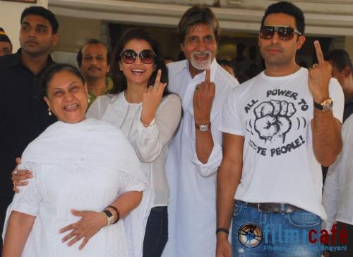 bachans giving the finger - Pasted across the front pages of all the newspapers in india