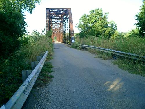Wanette Oklahoma Bridge - A quaint brdge near Wanette, Oklahoma.