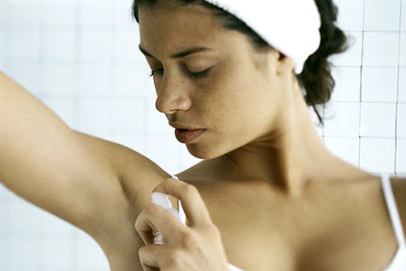 deodorant - Using deodorant