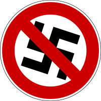 Anti-Nazi - What kennyrose describes and wants -- is a Nazi society, one where anybody who is not blonde and blue-eyed and Christian, is exterminated! courtesy: Wikimedia Commons, Zemusu