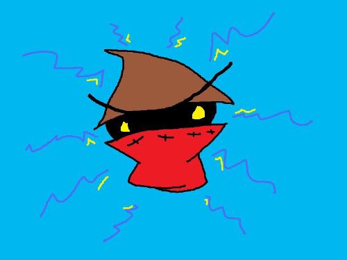 drawing - a picture i drew when i was bored. its of a little mage dude