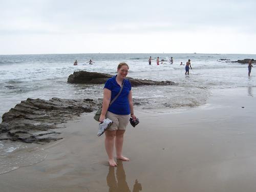 Me - This was taken at Crystal Cove State Park in California