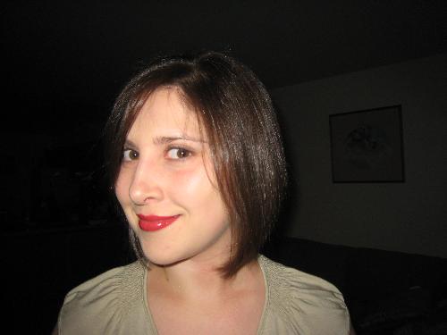 me - My 30th Birthday...new haircut.