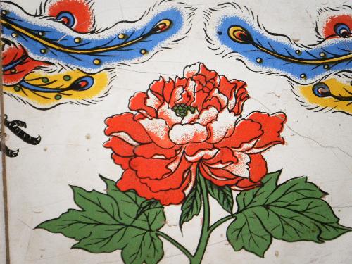 Temple Decoration - Part of a wall decoration of Taoist Temple