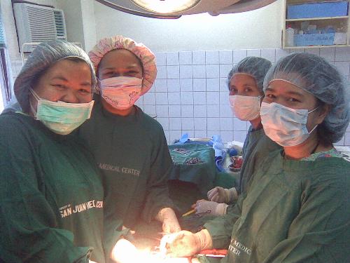 I am doing hysterectomy - I am doing hysterectomy here