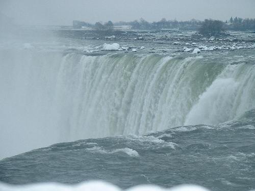 Niagara Falls - Niagara falls on winter.
