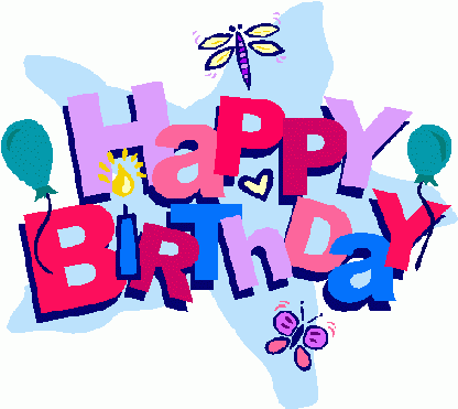 Happy Birthday - Birthday is the name given to the date of the anniversary of the day of a person's birth.