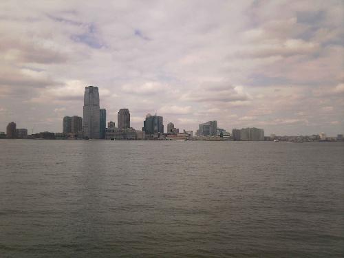 skyline - ny skyline, on boat trip