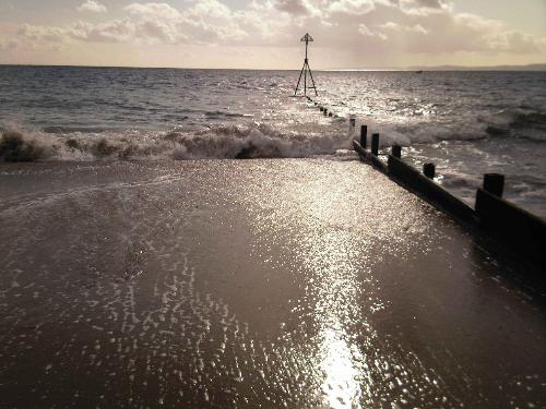 seatime - sea at exmouth beach, devon
