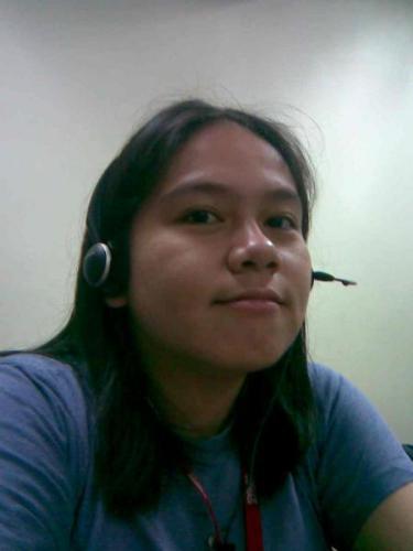 call center work - While taking calls...