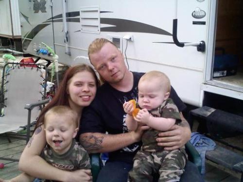 me and my family - this was taken at the family Easter Crawfish boil
