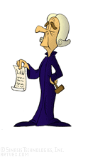 Judge in court - Judge in a court of law