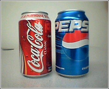 Coke or Pepsi - I like them both great taste and refreshing