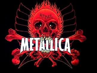 Metallica - The Metallica red skull.