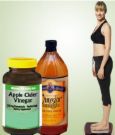 apple cider vinegar - this is good for keeping healthy and good for loosing weight