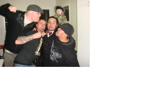 Me and the boys. - Another night out with the boys.