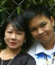 My graduation picture - My graduation picture,.. Beside me is my mother...