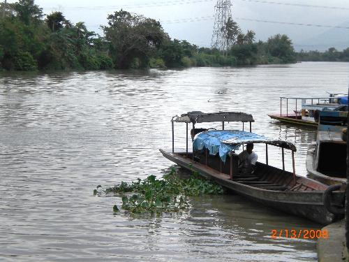 Bicol River - view of the Bicol River along Minalabac town