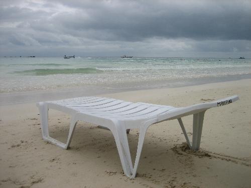 Bench on the Beach - This bench is for all.