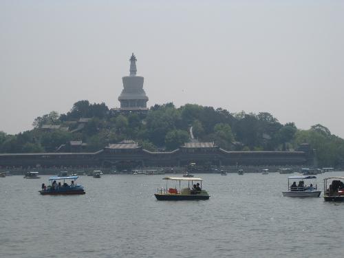 Beijing --- North Sea park  - The park is nice and there are so many people there. The sea is calm and i like it.