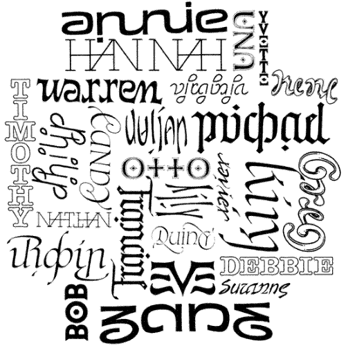 names  - good names
