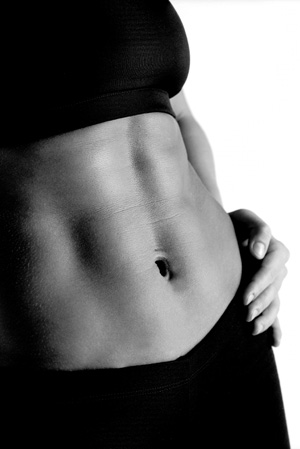 flat stomach - an ideal proportion????