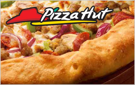 pizza hut! - Pizza hut has one of the coolest toppings for pizza!!!