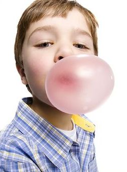 kid  - kid chewing gum