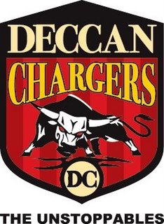 deccan charhers  - this is the logo of the deccan chargers hyderabad