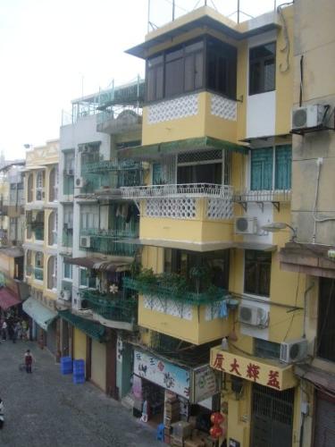 Traditional Building - Traditional Building of Macau, looks with the culture of Portugal