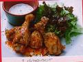 buffalo wings - chicken wings seasoned beautifully. originally from buffalo, new york.
