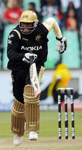 chris gayle - west indies Chris Gayle on the move